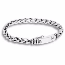 Silverarmband | Flätat