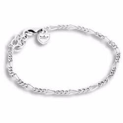 Silverarmband | Figaro 3 mm