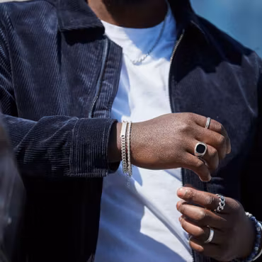 Silverarmband | Graverbart