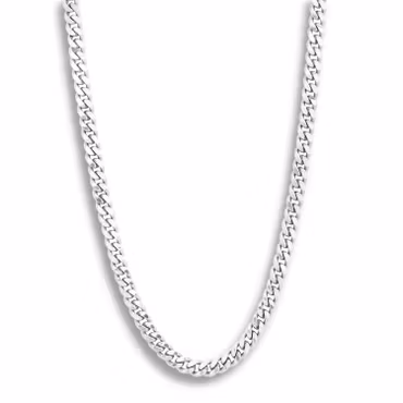 Silverhalsband | Pansar 8 mm