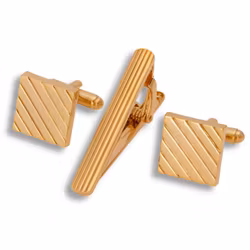 Damon | Set | Manschettknappar & Slipsnål