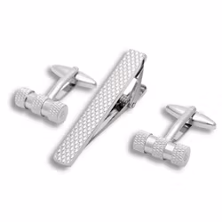 David | Set | Manschettknappar & Slipsnål