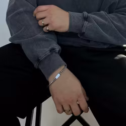 Sakarias | Stålarmband