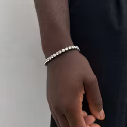 Sully | Stålarmband | Zircon