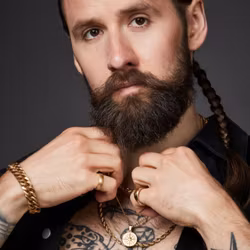 Santos | Guld | Stålarmband