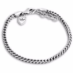 Silverarmband | Rävsvanslänk