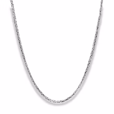 Silverhalsband | Kejsarlänk | 3 mm