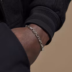 Silverarmband | Kedja | 3 mm