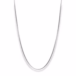 Silverhalsband | Silverlänk | 3 mm