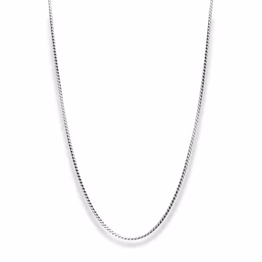 Silverhalsband | Silverlänk | 3 mm