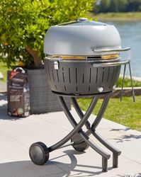 LotusGrill G 600 med lock - Lime Green