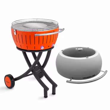 LotusGrill G 600 med lock - Mandarin Orange
