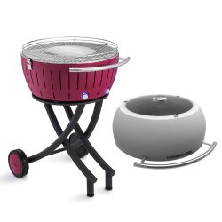 LotusGrill G 600 med lock - Purple