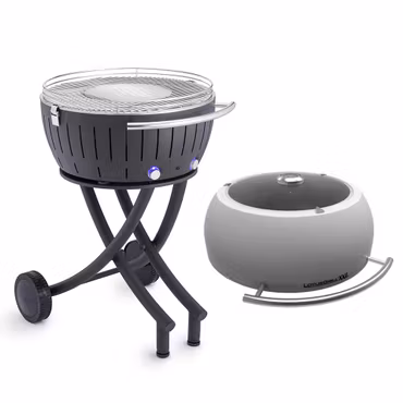 LotusGrill G 600 med lock - Anthracite Grey