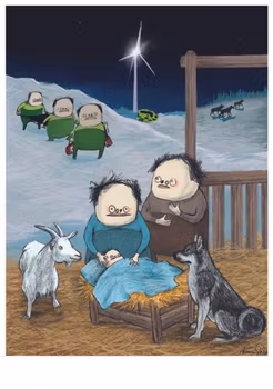 Jämtländsk julkrubba