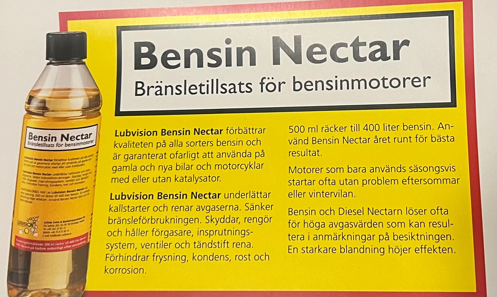 BENSIN NECTAR 0,5