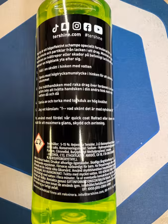 TERSHINE PURIFY SCHAMPO 500 ML