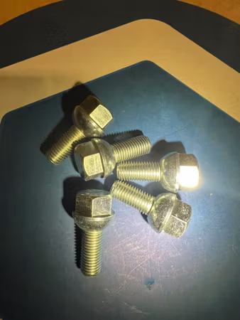 HJULBULT SLÄPKÄRRA SFÄRISK 5-PACK  M12 X 1,5