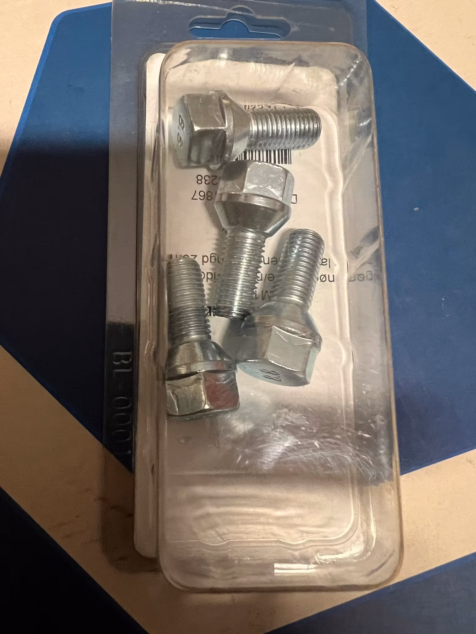 HJULBULT SLÄPKÄRRA M12 X 1,5 4-PACK