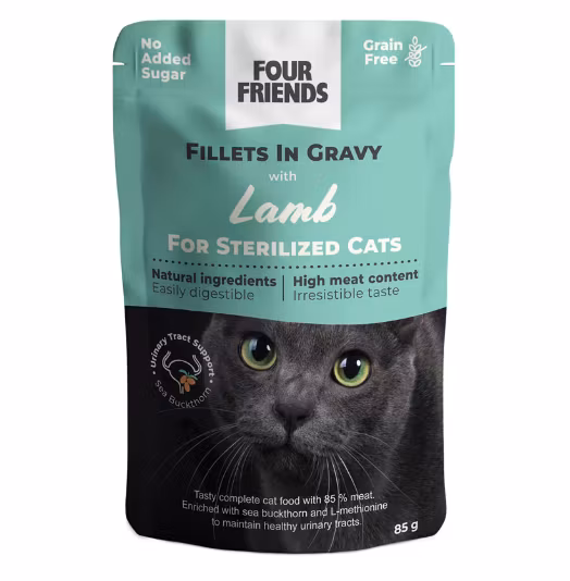 Four Friends Sterilized Lamb In Gravy.