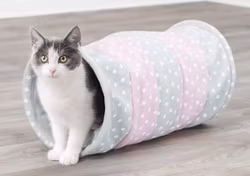 Färgglad Kattunnel - 25 x 50 cm