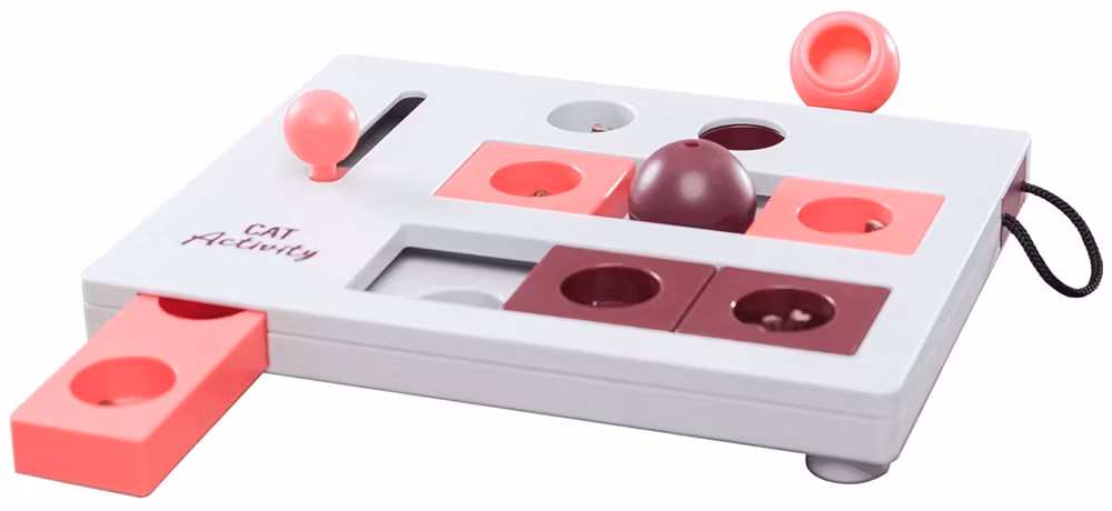 En närmare vy av Cat Activity BrainMover.