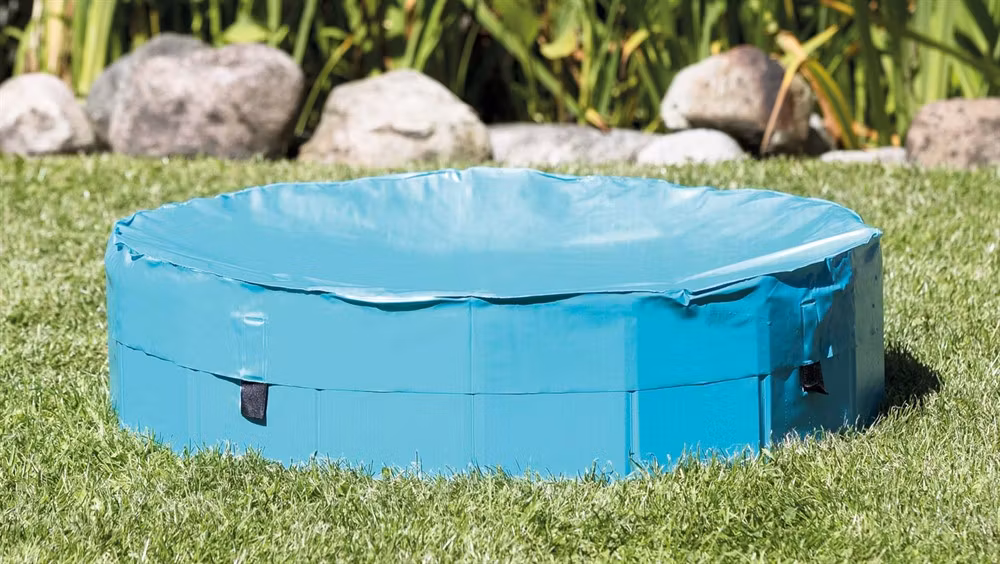 Poolöverdrag till hundpool