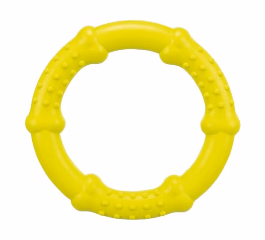 Flytande gummiring hund - 15 cm