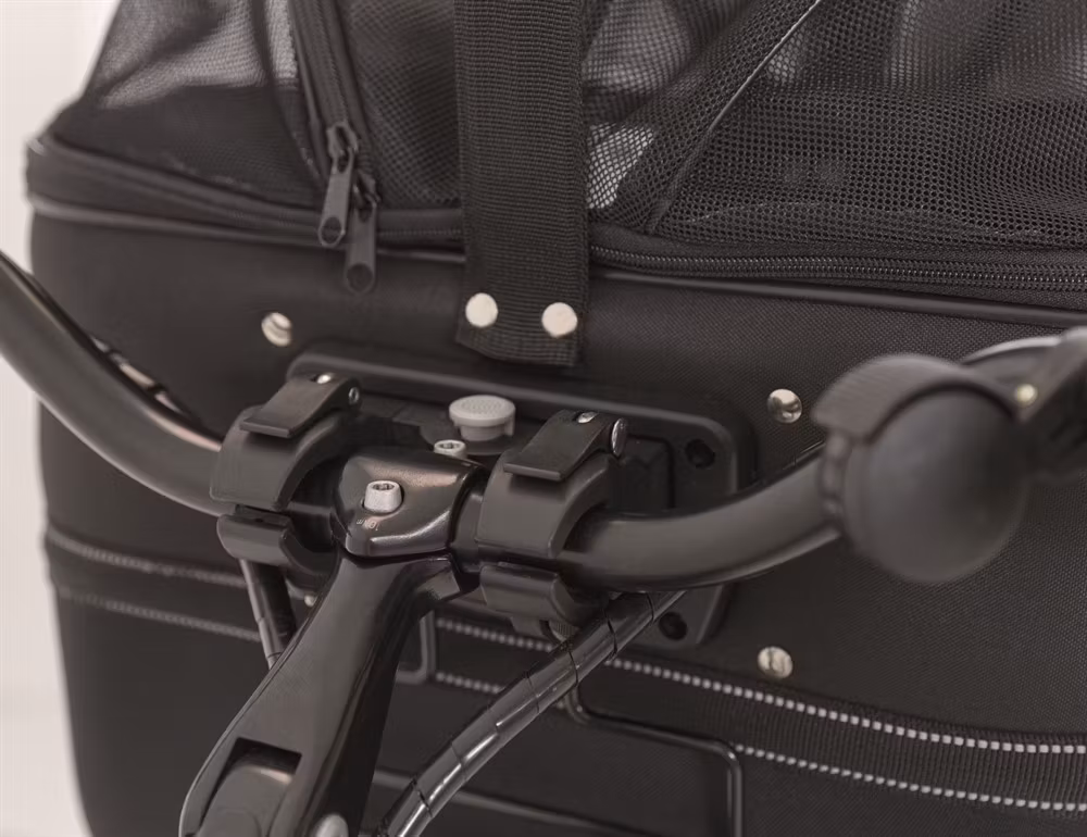 Cykelkorg för hund front med nät - 41 × h47 × 39 cm