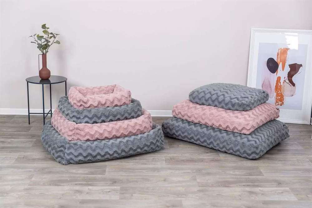 Be Eco Vital Loki Hundbädd Rosa - Tre storlekar