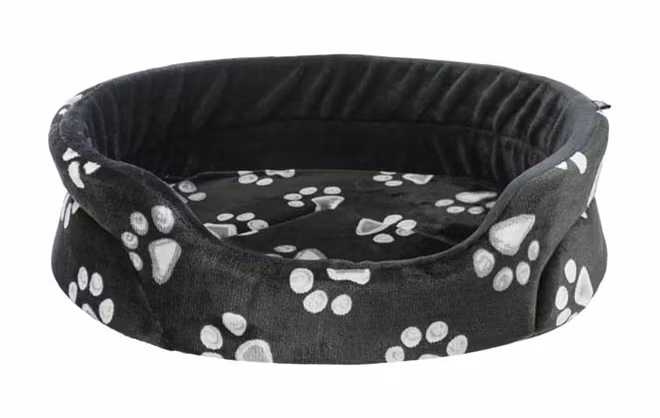Jimmy hundbädd oval svart - sju storlekar