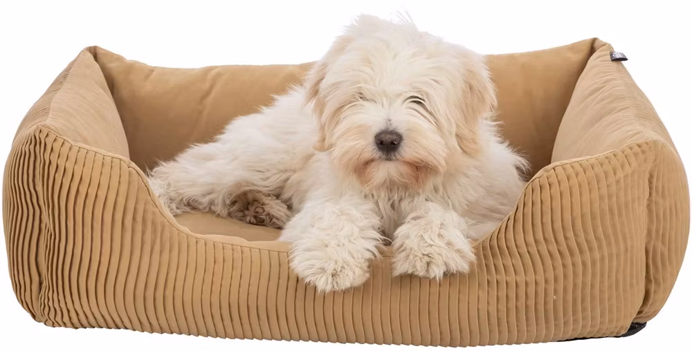 Marley hundbädd rektangulär, ochre - tre storlekar