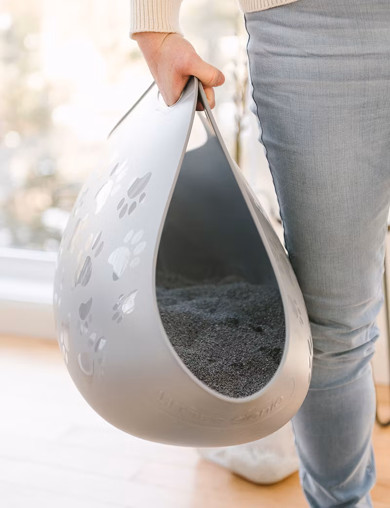 Litter Genie Litter Box Grey