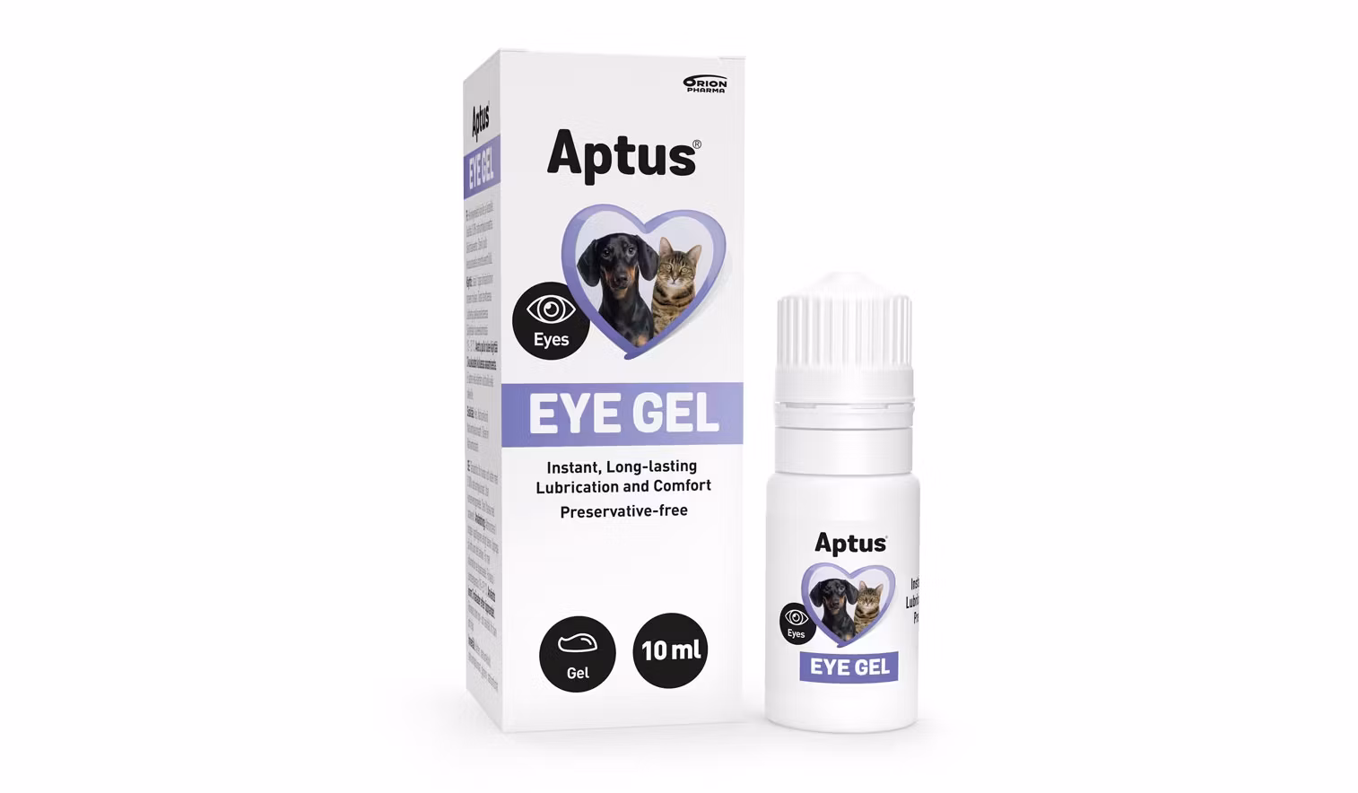 Aptus Eye Gel och dess förpackning.