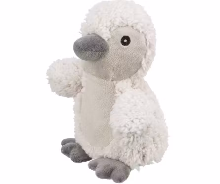 En hundleksak formad som en pingvin.