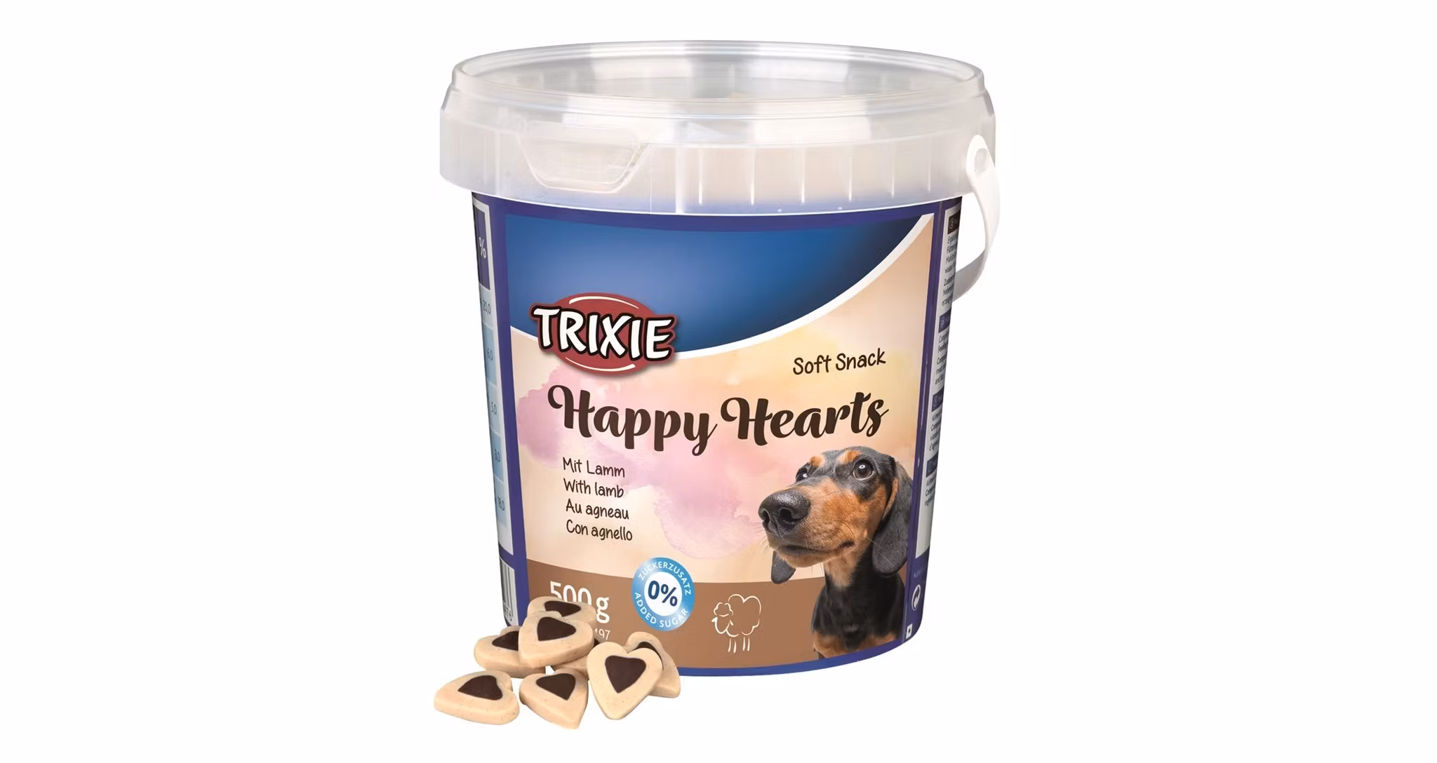 Framsidan av Soft Snack Happy Hearts.