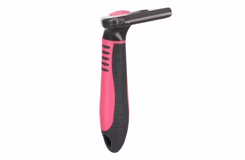 En svart och rosa ullkniv från Trixie.