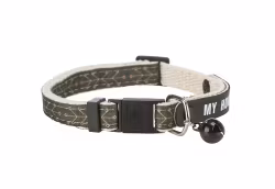 Katthalsband "MY HOME" med adressflik