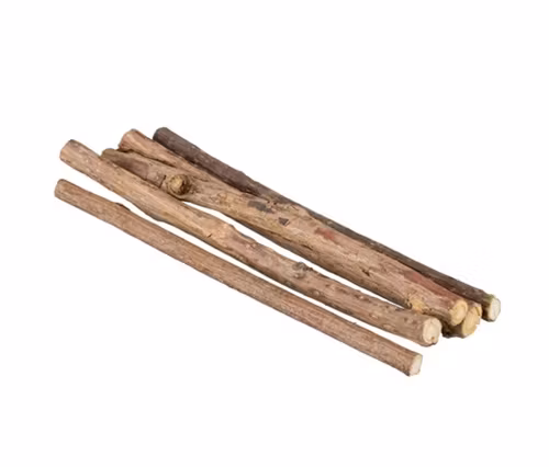 Ett gäng med matatabi-tuggpinnar.