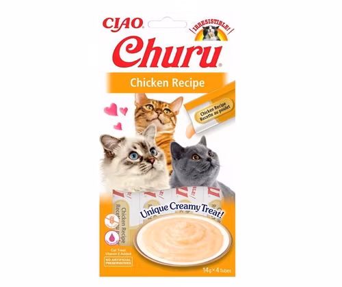 Framsidan av Churu Cat Chicken.