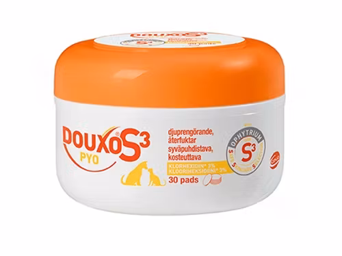 Framsidan av Douxo S3 Pyo Pads.