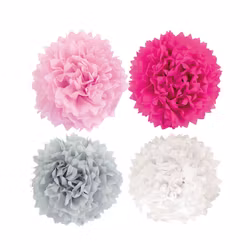 Pompoms rosa