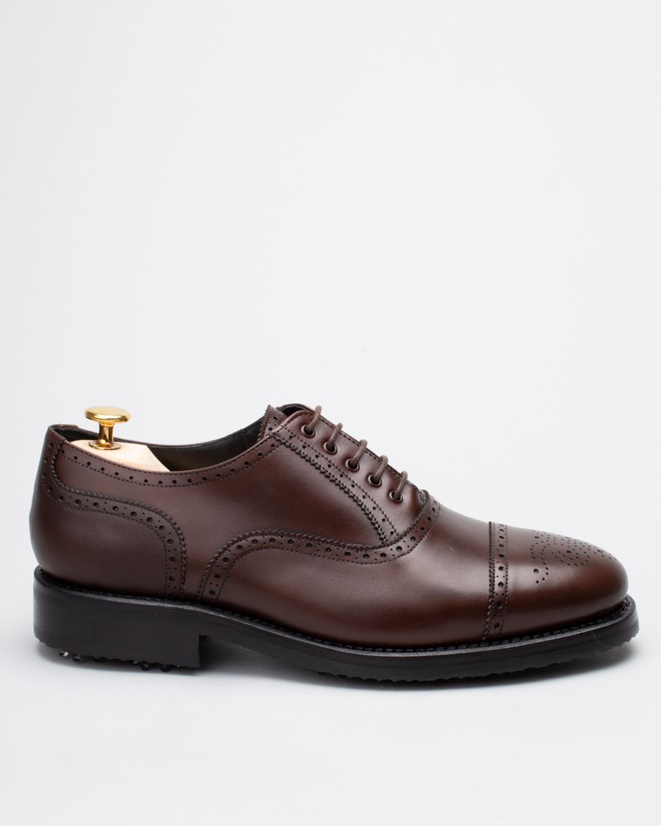 Turf Master-Dark Brown Calf