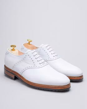 Premier-White Calf/White Grain Calf