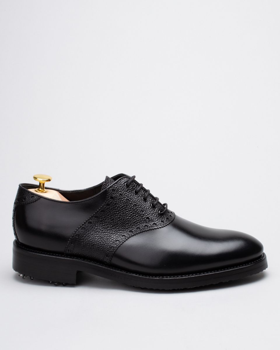 Premier-Black Calf/Black Grain Calf