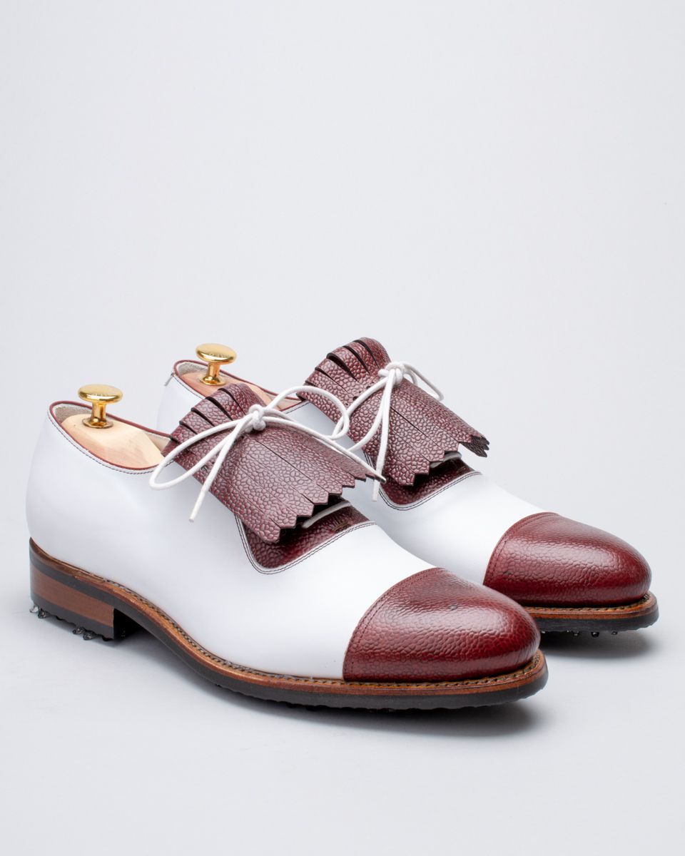 Tournament-White/Burgundy