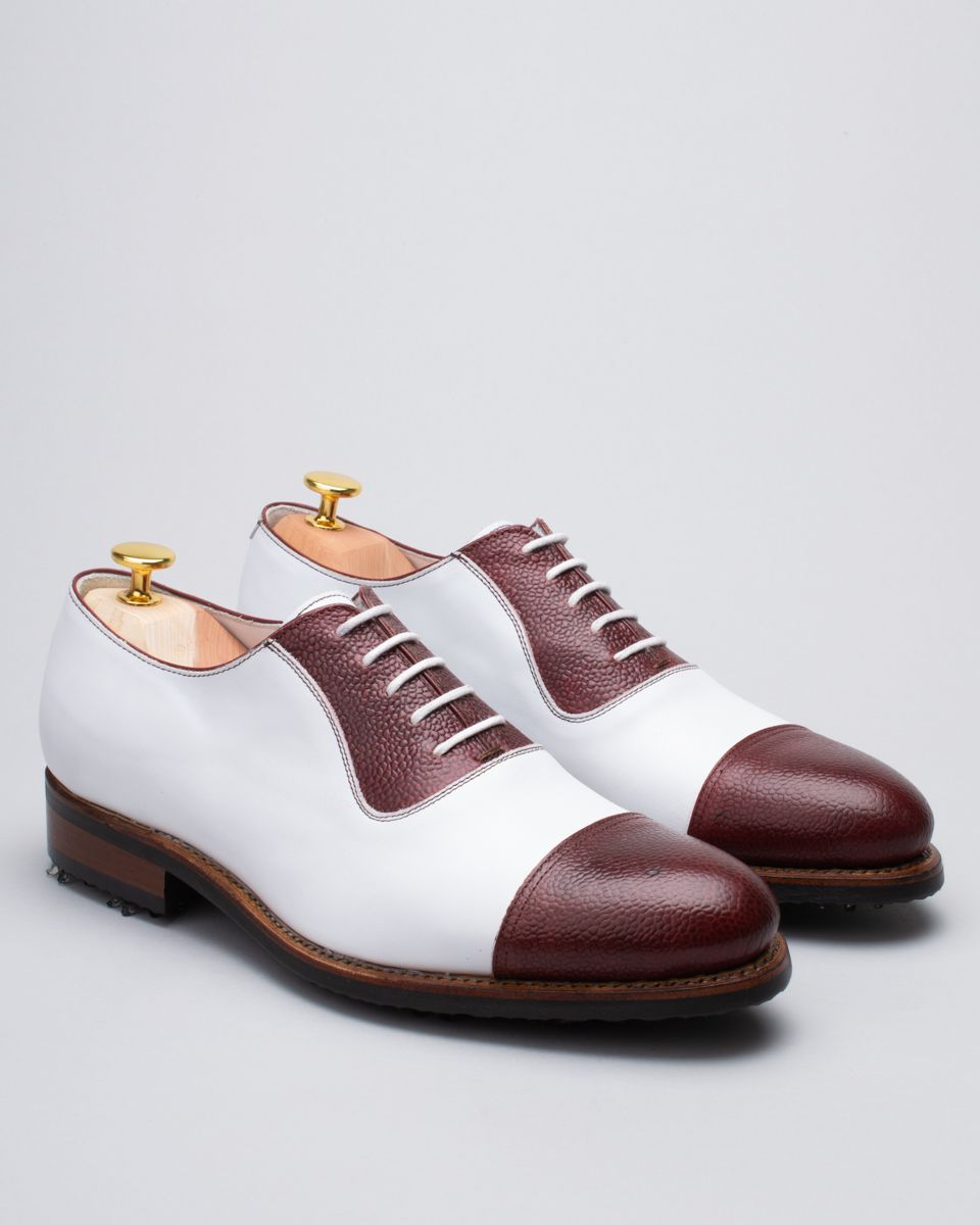 Tournament-White/Burgundy