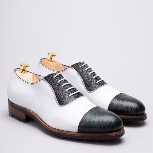 Tournament-White/Dark Green