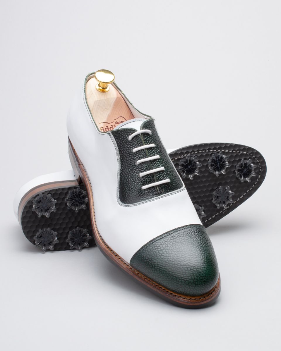 Tournament-White/Dark Green