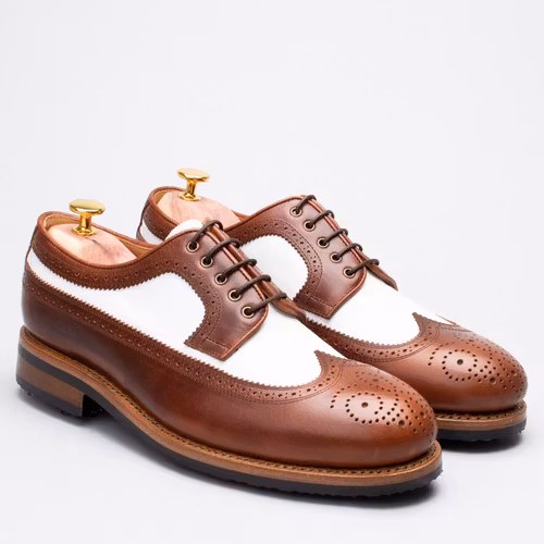 Royal-Seahorse Brown/White Calf